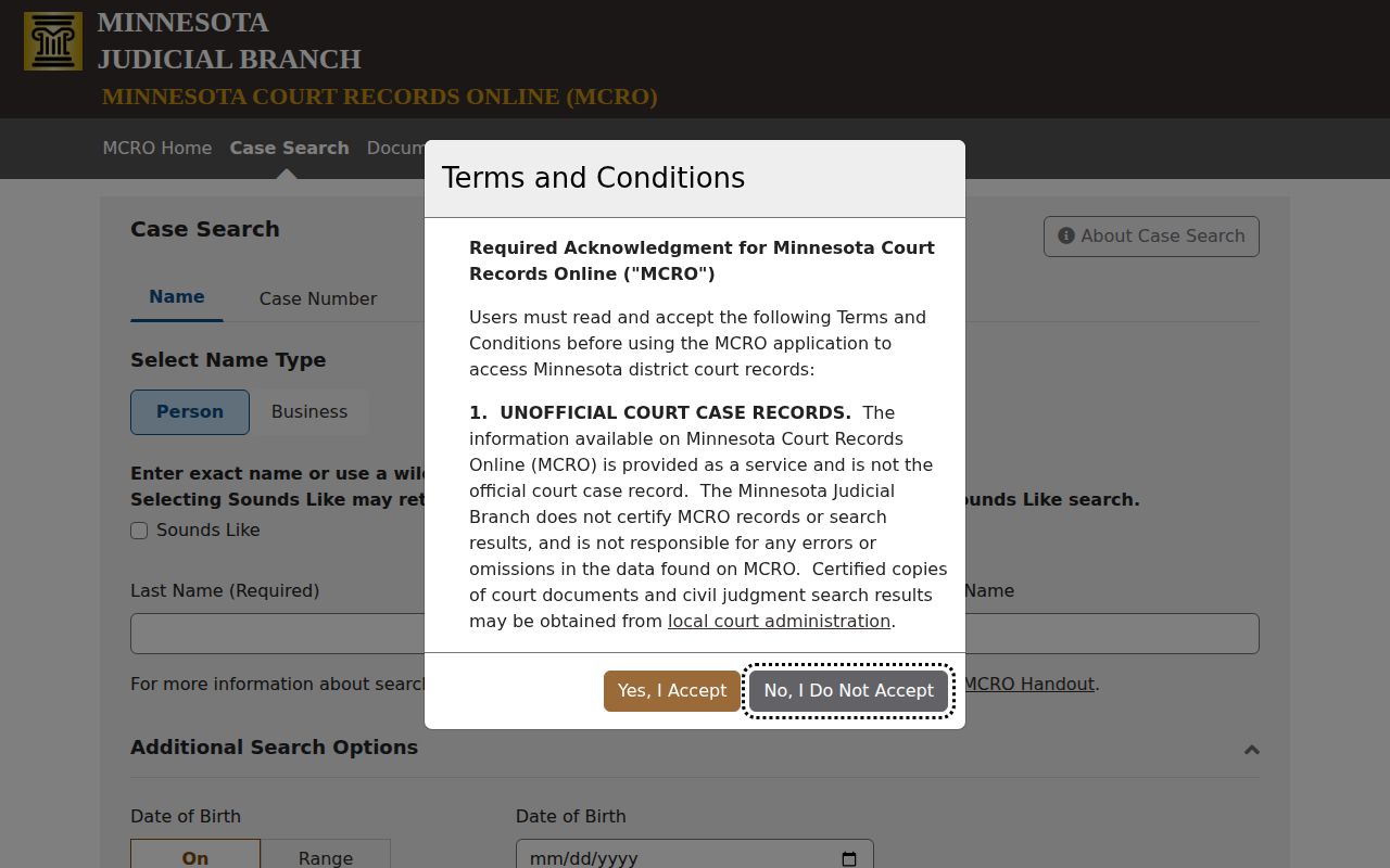 Mower County released inmate court record search